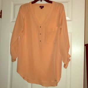 Orange blouse!